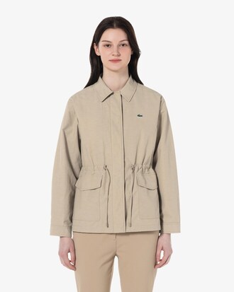 린넨 사파리 점퍼