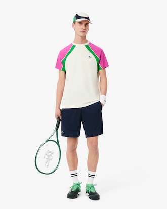 컬러 포인트 테니스 쇼츠