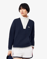 테니스 헤리티지 반집업 스웻셔츠