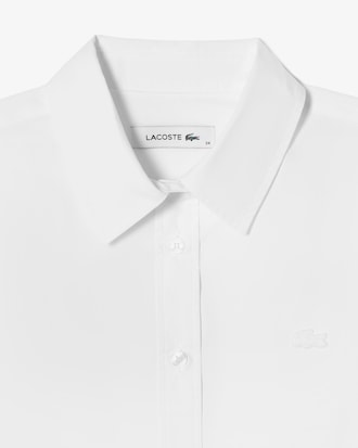 포플린 솔리드 셔츠