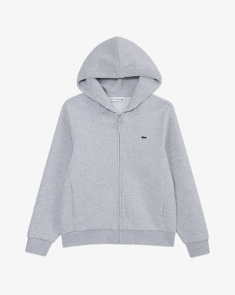 시그니처 테크니컬 피케 후드 집업