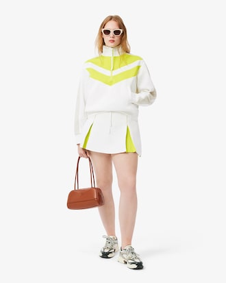 컬러블럭 하프짚업 스웻셔츠