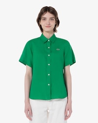 린넨 반팔 셔츠