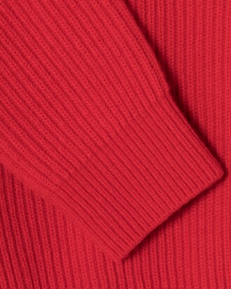 사선 하프짚업 스웨터