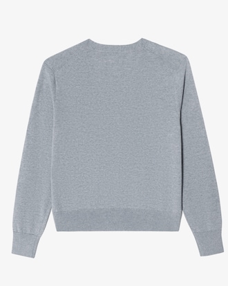 브이넥 소프트 울 가디건