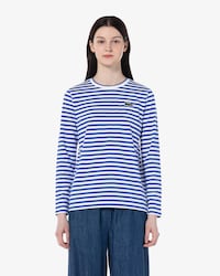 스트라이프 긴팔 티셔츠