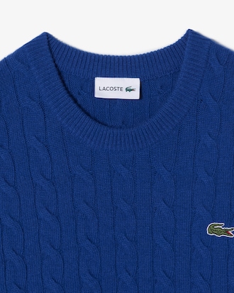 케이블 크루넥 풀오버