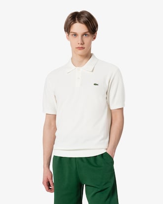 부클 반팔 스웨터 폴로 셔츠