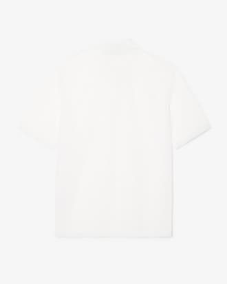 오버사이즈 메시 롱슬리브 폴로 셔츠