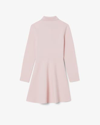 여아 긴팔 폴로 플레어 원피스