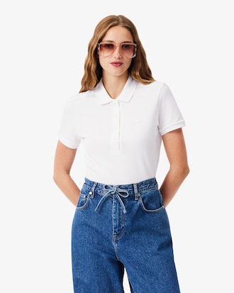 슬림핏 미니피케 폴로 셔츠