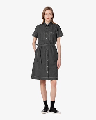 뉴 데님라이크 드레스