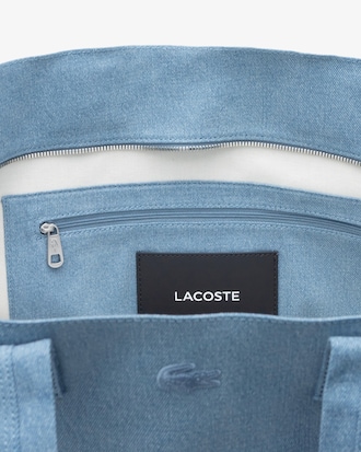 썸머팩 XL 탑지퍼 코튼 토트백