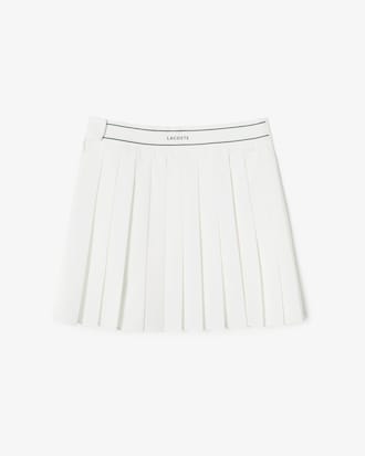 언밸런스 플리츠 스커트