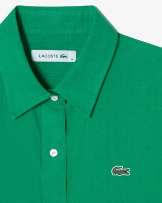 린넨 반팔 셔츠