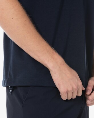 반집업 반팔 스웻셔츠