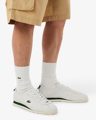 남성 Club-Low 레더 스니커즈