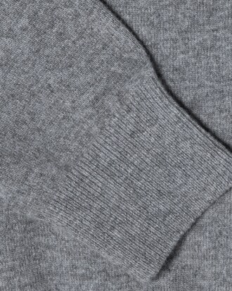 울 후드집업 스웨터