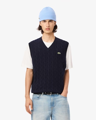 케이블 V넥 베스트