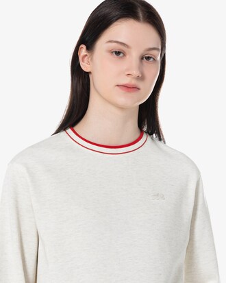 크루넥 긴팔 스웻셔츠