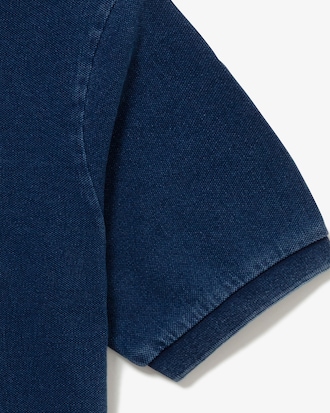 JP 인디고 반팔 폴로 셔츠