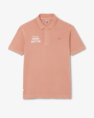 롤랑가로스 그래픽 반팔 폴로 셔츠