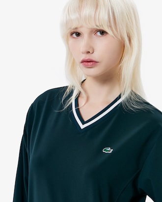 우븐 스웻 셔츠