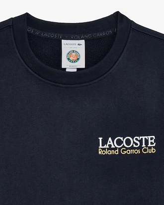 롤랑가로스 그래픽 크루넥 스웻셔츠