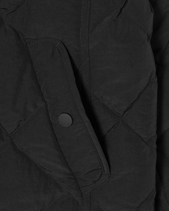 리버시블 퀼팅 카라형 점퍼