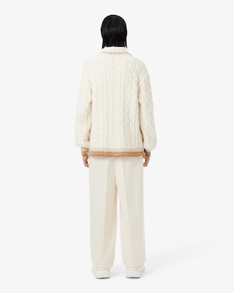 헤비 울 레귤러 핏 테일러드 팬츠