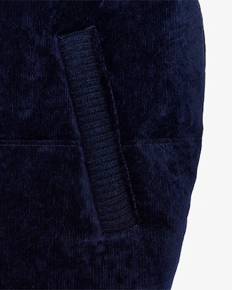 스웨터 카라 다운베스트