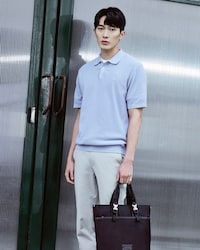 라코스테 클래식 토트백