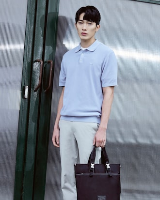 라코스테 클래식 토트백