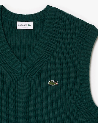 립 조직 V넥 베스트