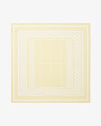 테니스 코트 프린트 스카프