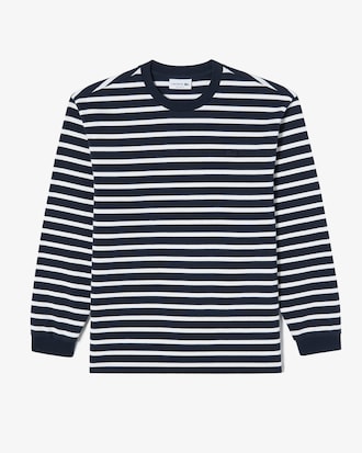 긴팔 스트라이프 티셔츠