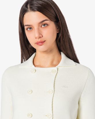 더블 자켓형 가디건