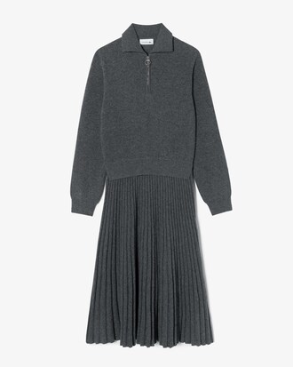 핏앤플레어 스웨터 드레스