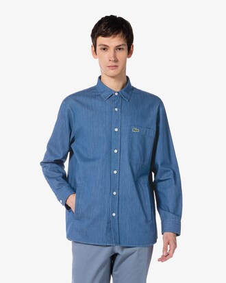 데님 아우터 셔츠