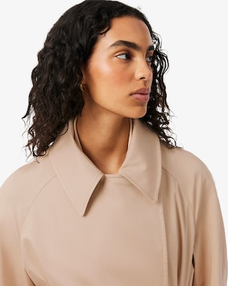 개버딘 트렌치 코트