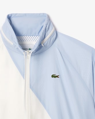 사선 배색 윈드브레이커