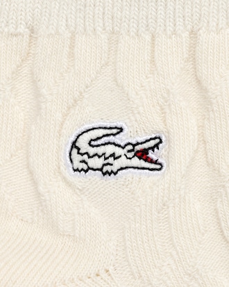 여성용 케이블 앵클 양말