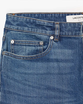 슬림핏 데님 팬츠