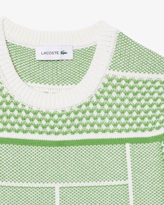 자카드 그래픽 드레스