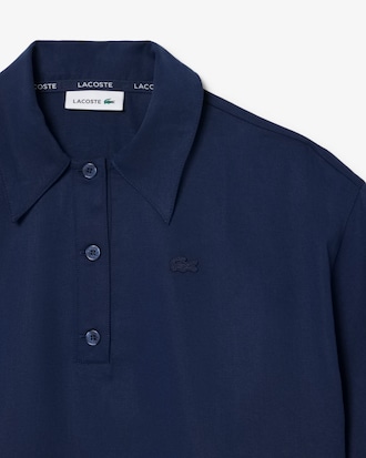 린넨 블렌디드 폴로탑