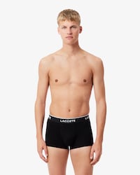 블랙 코튼 남성 브리프 3PACK