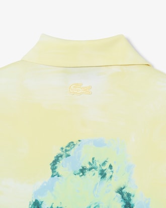 반팔 골지 칼라 셔츠