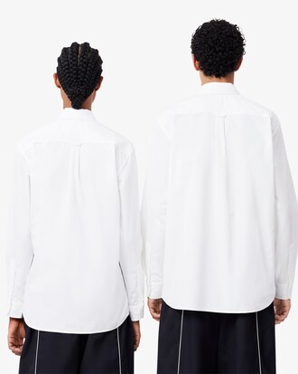 루즈핏 포토 프린팅 셔츠