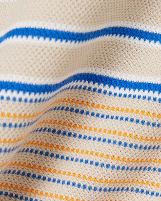 남성 헤비 피케 스트라이프 슬림 폴로