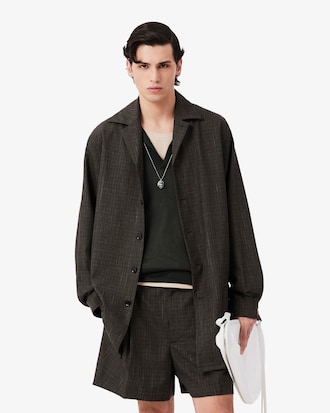 남성 테일러링 오버셔츠 재킷